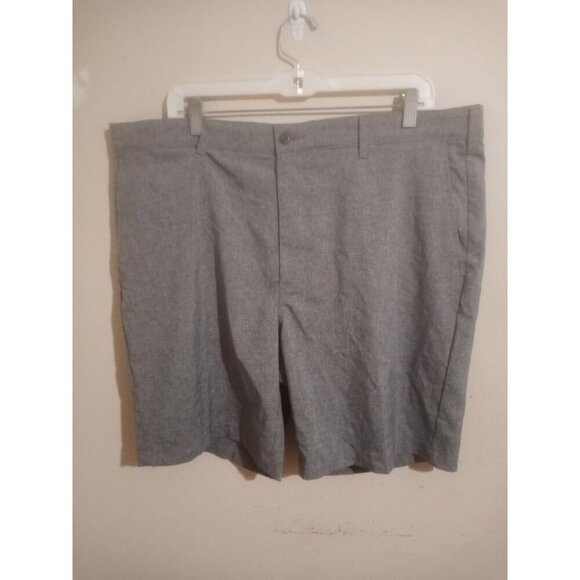 New! Ben Hogan Performance Men's Gray Golf Shorts Size 40 Stretch Waistband - Picture 1 of 9